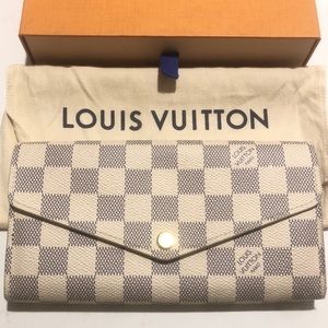 Louis Vuitton Damier Azur Sarah Wallet